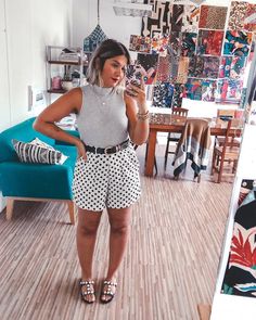 Short Midsize Girl Outfits, Midsize Summer Outfit, Curvy Fashion Summer, Casual Outfits For Women, Mommy Outfits, Midsize Fashion, Chubby Fashion, Look Retro