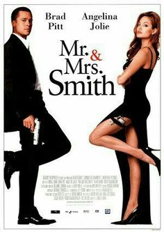 the movie poster for mr and mrs smith