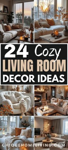 Cozy Cottage Decor Living Room, Comfy Great Room Ideas, Small Front Room Ideas Cosy, Family Tv Room Ideas Cozy Living, Comfortable Family Room Ideas, How To Make A Big Room Feel Cozy, Warm Cosy Living Room, Cosy Christmas Living Room, Themes For Living Room