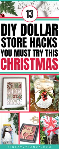 dollar store hacks you must try this christmas season with these 13 diy dollar store hacks