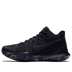 Nike Kyrie 3 EP 'Marble' 852396-005 (SNKR/Basketball) Nike Kyrie 3, Kyrie 3, Black Basketball Shoes, Kyrie Irving, Nike Kyrie, Triple Black, Basketball Shoes, Varsity Jacket, Marble