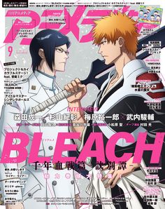 Ishida Uryuu, Anime Magazine, Byakuya Kuchiki, Anime Siblings, Kurosaki Ichigo, Bleach Fanart, Bleach Characters, Bleach Art