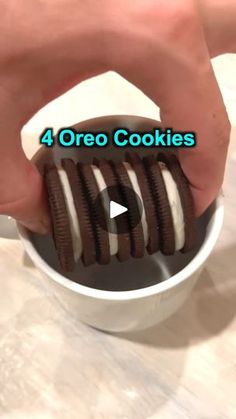 735K views · 3.4K reactions | Yummy One Cup Oreo Dessert | Yummy One Cup Oreo Dessert

#oreos #dessert #yummyfood #recipes #quickrecipes | By The Gooch | Facebook Oreo Cake In A Cup, Oreos Dessert, Kit Kat Cookies, Oreo Cupcake Recipe, Dessert In A Mug, Mug Desserts, Oreo Treats, Cake Oreo, One Person Meals