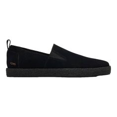 Elevate Your Casual Look With These Toms Lowden Black Suede Slip On Sneakers. With A Slip-Resistant And Lightweight Rubber Outsole, These Shoes Offer Both Style And Comfort. The Synthetic Lining And Insole Material Gives A Cushioned Feel, Making Them Perfect For Everyday Wear. The Solid Pattern And Black Color Make Them Versatile And Easy To Pair With Any Outfit. The Toms 10016932 Model Is Designed For Men With Uk Size 7.5 And Us Size 8.5. It Features A Slip-On Closure And Is Perfect For A Varie Modern Black Slip-ons With Rubber Sole, Casual Black Slip-ons With Leather Sole, Casual Black Slip-ons With Contrast Sole, Black Slip-ons With Textured Sole, Comfortable Black Low-top Slip-ons, Black Loafers With Rubber Sole For Streetwear, Black Casual Slip-ons With Contrast Sole, Black Slip-on Loafers With Vibram Sole, Modern Black Loafers With Vibram Sole