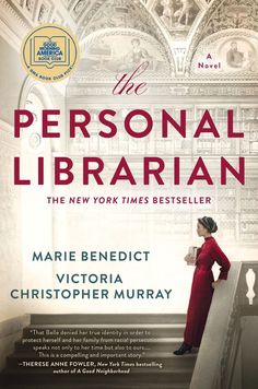 the personal librarian by marie benedict, victoria christopherie murray book review and giveaway