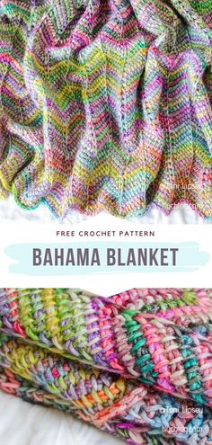 the free crochet pattern for this blanket is easy to make and looks great