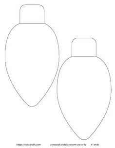 an image of two vases that are cut out