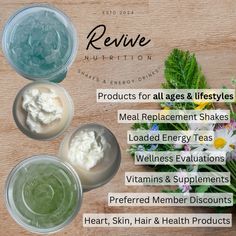 🤟Discover wellness at its finest with Revive Nutrition! 🌟  🍃Enjoy our delicious Meal Replacement Shakes and Loaded Energy Teas, perfect for all ages and lifestyles. 😍 ☀️Get expert Wellness Evaluations, and heart-healthy Vitamins & Supplements.  Embrace a healthier you today! 💪✨   #ReviveNutrition #HealthGoals #WellnessJourney #teadiefor #fall #Virginia #danvilleva #revive #energy #health #trendingpost #boostmetabolism #happylife🥤🌿 Fall Virginia, Healthy Vitamins, Energy Tea, Meal Replacement Shakes, Vitamins Supplements, Meal Replacement, Boost Metabolism, Vitamins & Supplements