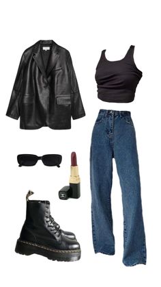 #clothes #outfit #outfits #look 1990s Style Women, 90s Fashion Classy Casual, Midsize Rockstar Girlfriend, Edgy Retro Outfits, 90 Inspired Outfits The 90s, Midnights Aesthetic Outfit, Outfits Estilo Vintage, 90 Style Outfits 1990s, 1990s Fashion 90s Style Outfit