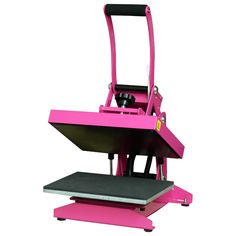 Stahls' Hotronix Craft Heat Press 9x12 Open Scaled Best Heat Press Machine, Cricut 3, Pink Tools, Pink Crafts, Silhouette School, Swing Design, Pink Life, Pink Power, Heat Press Machine