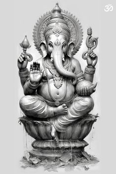 *Contains Affiliate Link Ganesh Tattoo Design, Ganesh Sketch, Ganesh Artwork, Arte Ganesha