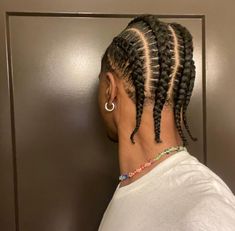 4 Braid Cornrow Hairstyles, Drop Fade Cornrows, White Boy Braids Hairstyles, 4cornrow Hairstyles, Two Cornrow Braids Men, 5 Cornrows Braids, Cornrows Into Twists Men, Braids For Men Cornrows Style, Cornrolls Hairstyles Braids Men