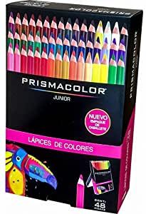 a box of prismcolor pencils with different colors