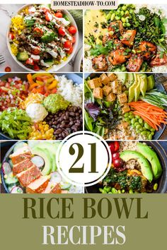 Need quick meal ideas packed with nutrition? These rice bowl recipes combine protein, veggies, and bold flavors to simplify mealtime. Pin this to bring more variety to your kitchen! #RiceBowls #HealthyEating #QuickMeals Rice And Bean Lunch Bowls, Farmer Bowl Recipes, Mexican Haystack Rice Bowl, Healthy Rice Bowls Meal Prep, Wellness Bowl Recipes, Build Your Own Rice Bowl Bar, Power Bowl Ideas, Pancheros Rice Bowl, Rainbow Meals Healthy Recipes