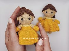 Crochet Mini Doll, Princess Amigurumi, Baby Princess, Amigurumi Pattern, Crochet Amigurumi, Amigurumi, Crochet Patterns