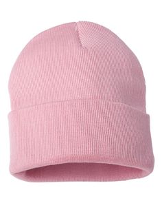 Colorblocked 12" Cuffed Beanie - PINK - ONE SIZE | Sportsman 12" Solid Cuffed Beanie Hat in Pink | Acrylic Build Closet, Bd Gifts, Cosplay Easy, Friends Makeup, Barbie Fits, Pink Ios, Cute Outfits Ideas, Trainers Girls, Pink Hats