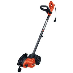 an electric lawn mower is shown on a white background