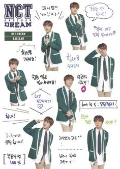 the poster shows how to wear a jacket and tie