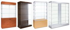 Trophy Display Cases for Home Glass Display Case, Iron Shelf, Glass Display