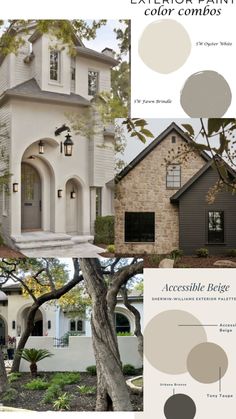 Manor House Aesthetic, Guest House Design, Paint Color Combos, Accessible Beige, House Aesthetic, French Cottage, Cottage Farmhouse, Paint Stain