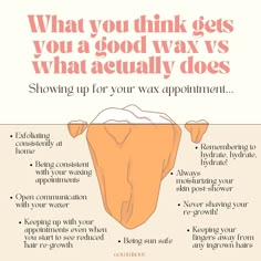 Think showing up is all it takes for a great wax? 🤔 There's a bit more to it! A truly effective waxing experience comes from a few key practices: 💫 Consistent exfoliation keeps your skin ready for each session, sticking to your waxing schedule ensures smoother results over time, and let’s not forget the golden rule—never shave between waxes! 🚫✂️ Hydration and proper aftercare like moisturizing and using SPF are your best friends in maintaining your results. 🌞💧 And remember, communicati... Leg Waxing Tips, Waxing Advertisement, Waxing Content Ideas, Waxing Schedule, Waxing Suite, Wax Quotes, Waxing Techniques, Waxing Quotes