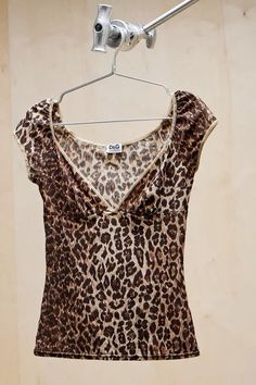 Cooler Look, Urban Renewal, Leopard Print Top, 2000s Fashion, Perm, Print Top