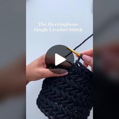 Tutorial Crochet, Black