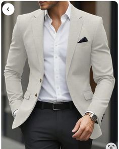 Men Blazers Outfit, Suite Outfit For Men, Business Men Outfits Suits, Casual Blazer Outfits Men Fashion Ideas, Courthouse Wedding Outfit Men, Blezars For Men Casual, Blazer Ideas For Men, Men’s Outfits With Blazers, Men’s Blazer Outfits