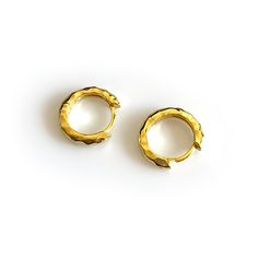 Hammered Textured Small Hoop Earrings for Men  QTY: 2 pcs ( 1 Pair ) Metal: Sterling Silver & 14k Vermeil Length: 2Millimeters; Width: 6Millimeters Color: Yellow Gold Closure: Hoop Handmade in the U. S.A. ► Nickel Free ✔ ► Tarnish Resistant ✔ ► No Allergic reaction ✔ ► Accept replacements and custom orders ✔ What is sterling silver?  Since its creation, sterling silver has been used in jewelry design by all cultures across the world. Sterling silver contains 92. 50% pure silver and is mixed with Hoop Earrings For Men, Mens Earrings Hoop, September Birthstone Jewelry, Earrings For Men, Small Hoop Earrings, Allergic Reaction, Pearl Jewellery Earrings, Jewelry Ring Box, Men's Jewelry Rings