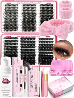 Lash Tweezers, Lash Extension Kit, Makeup Sets, Lash Clusters, Eyelash Extension Kits, Eyelash Sets, Xmas List, Curling Eyelashes, Individual Lashes