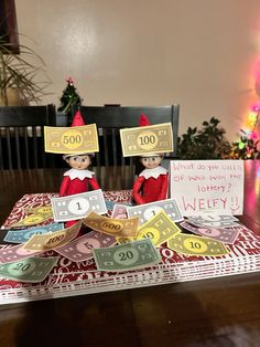 End On The Shelf Ideas, Elf Older Kids, Elf On The Shelf Money Ideas, Elf On The Shelf Gold Coins, Elf For Older Kids, Elf On The Shelf Ideas Older Kids, Elf On The Shelf Ideas For Older Kids, Elf Shenanigans