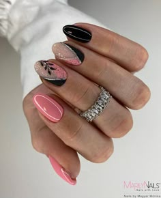 Belle Nails, Zebra Print Nails, Bright Nail Art, Mauve Nails, Manicure Nail Designs, Hello Nails, Edgy Nails, Gel Nails Diy