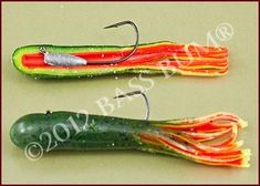 two different types of fishing lures