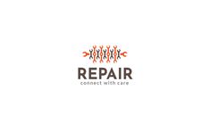 the repair logo is shown in red and orange colors, with an image of wrens on