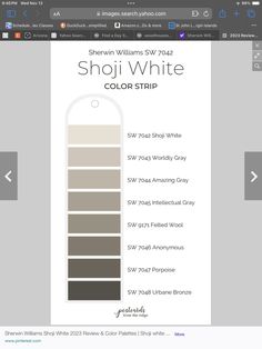 the shop page for sheryl williams's white color strip, which is available in multiple colors