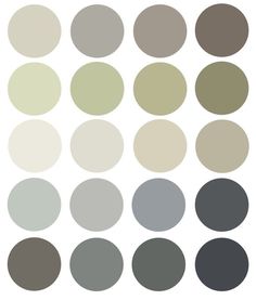 the different shades of gray and white are shown in this image, with each color on it