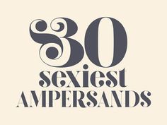 the logo for sexist ampersands, which is designed in black and white