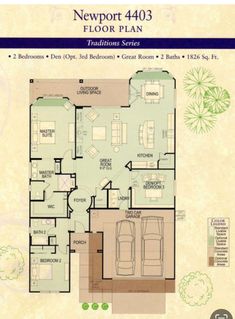 a floor plan for a new home in the suburbs of san francisco, calif