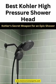 the best kohler high pressure shower head is shown in this brochure