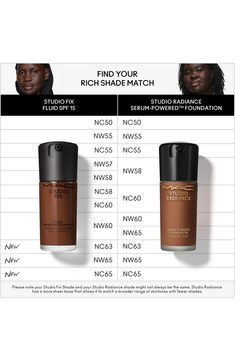 What it is: An iconic, 24-hour buildable, breathable foundation with a natural, soft-matte finish in good-for-skin shades made for all skin tones and textures.What it does: Studio Fix Fluid SPF 15 24HR Matte Foundation + Oil Control. Our original matte has been remastered. The iconic 24-hour buildable, breathable foundation you know – and your skin loves – has been Fix-ed and remixed with a soft-matte finish and includes SPF 15 for broad spectrum protection against UV rays. The new good-for-skin Mac Makeup Products, Nyx Foundation, Hyper Real, Foundation For Oily Skin, Mac Studio Fix Fluid, Fragrance Cologne, Hairstyling Products, Red Algae, Studio Fix