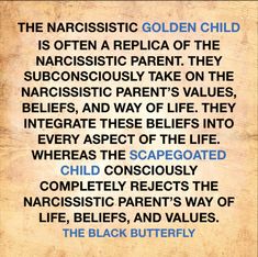 I was the golden child for my grandmother, until my mother turned my sibling into her golden child. it was then that I could see the twisted game they were playing. No true love, just manipulation with blood money and greed. Now I am the black sheep, the scapegoat for all of them. But I win. I escaped. They are all still poking the bear with materialistic greed and false love. Their loss, not mine. No contact. Toxic Parents, Narcissistic People, Narcissistic Mother, Toxic Family