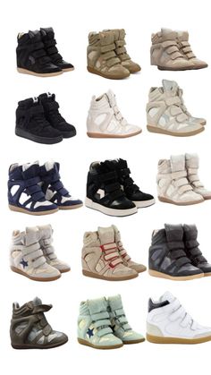 #isabelmarantsneakers Bekett Isabelle Marant, Pretty Sneakers, Shoes Outfit Fashion, Shoe Wishlist, Aesthetic Shoes