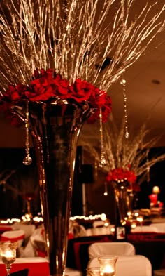 Red Carpet Theme, Candles And Flowers, Hollywood Divas, Red Carpet Party, Gold Branches, Hollywood Theme, Tennessee Wedding, Red Carpet Event, Center Pieces