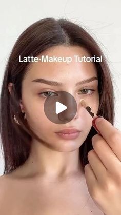 The Beauty Institute on Instagram: "Latte Makeup Tutorial🤎✨" Glam Makeup Natural, Makeup Natural Glam, Latte Makeup, Soft Natural Makeup, Usa Makeup, Sweat Proof Makeup, Fat Oil, Natural Glam Makeup, Sugar Pop