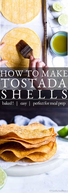 how to make homemade tortillas shells