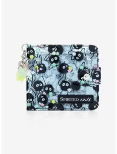 Studio Ghibli® Spirited Away Soot Sprites Clear Flap Wallet Ghibli Clothes, Soot Sprite, Melanie Martinez Portals, Hello Kitty House, Bead Studio, Soot Sprites, Calendar Gifts, Anime Gifts, Clear Bags