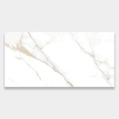 a white marble background with gold veining