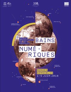 a poster with the words,'bahns nume - riques '