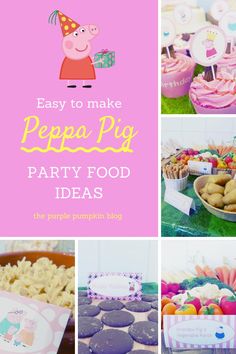 peppa pig party food ideas