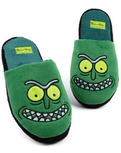 PRICES MAY VARY. SEE SIZE GUIDE IMAGE TO HELP FIND YOUR SIZE AVAILABLE IN A VARIETY OF SIZES – These adult slippers are designed with both men and women's sizes considered. The slipper itself will show both UK and US size conversions on the label. Please see the conversion guide for further information. NOVELTY RICK AND MORTY ADULT'S SLIPPERS - Keep your toes toasty in Rick and Morty style! The unisex slippers come in a comfy slip-on style that is perfect for lounging whilst re-watching your fav Rick And Morty Slippers, Rick And Morty Episodes, Rick E Morty, Pickle Rick, Character Face, Rick Y Morty, Men's Slippers, Sneaker Sale, Star Top